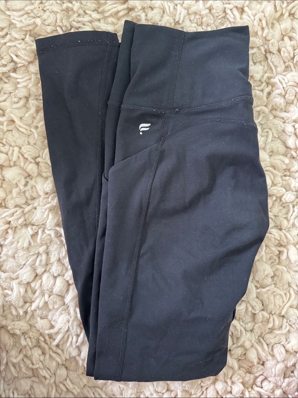 Fabletics PureLuxe crop leggings with pockets